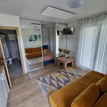 Vaivorykstes 7d Apartamentai Su Baseinu Vasaros Metu アパート *