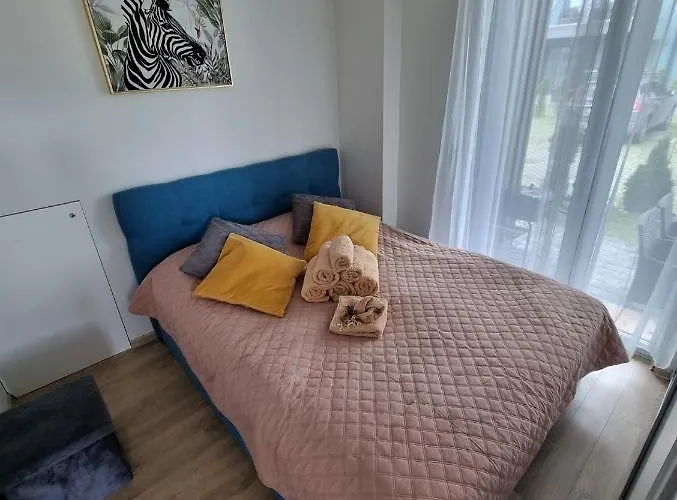 Vaivorykstes 7d Apartamentai Su Baseinu Vasaros Metu Паланга